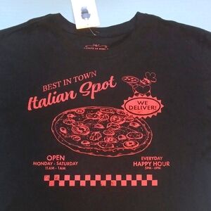 🍕$5Ship! M-XXL Super Soft Pizza Joint 100% Cotton Graphic Tee, State Of Mine